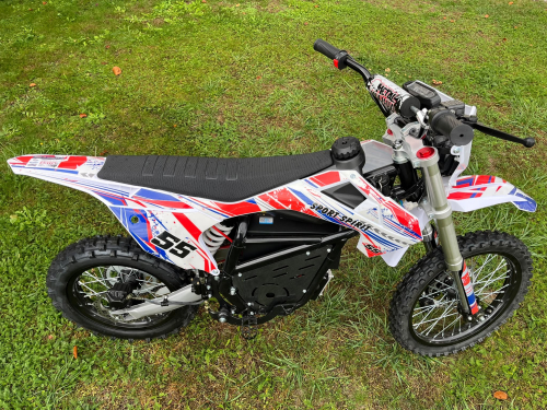 Preview: Elektro Motocross Bike Sport Spirit 3000W 60V Lithiumakku 30Ah 17-14"